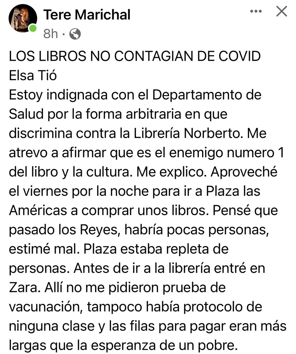 lacted's tweet photo. ¡Los libros NO contagian de COVID! https://t.co/qenEAaVJhl