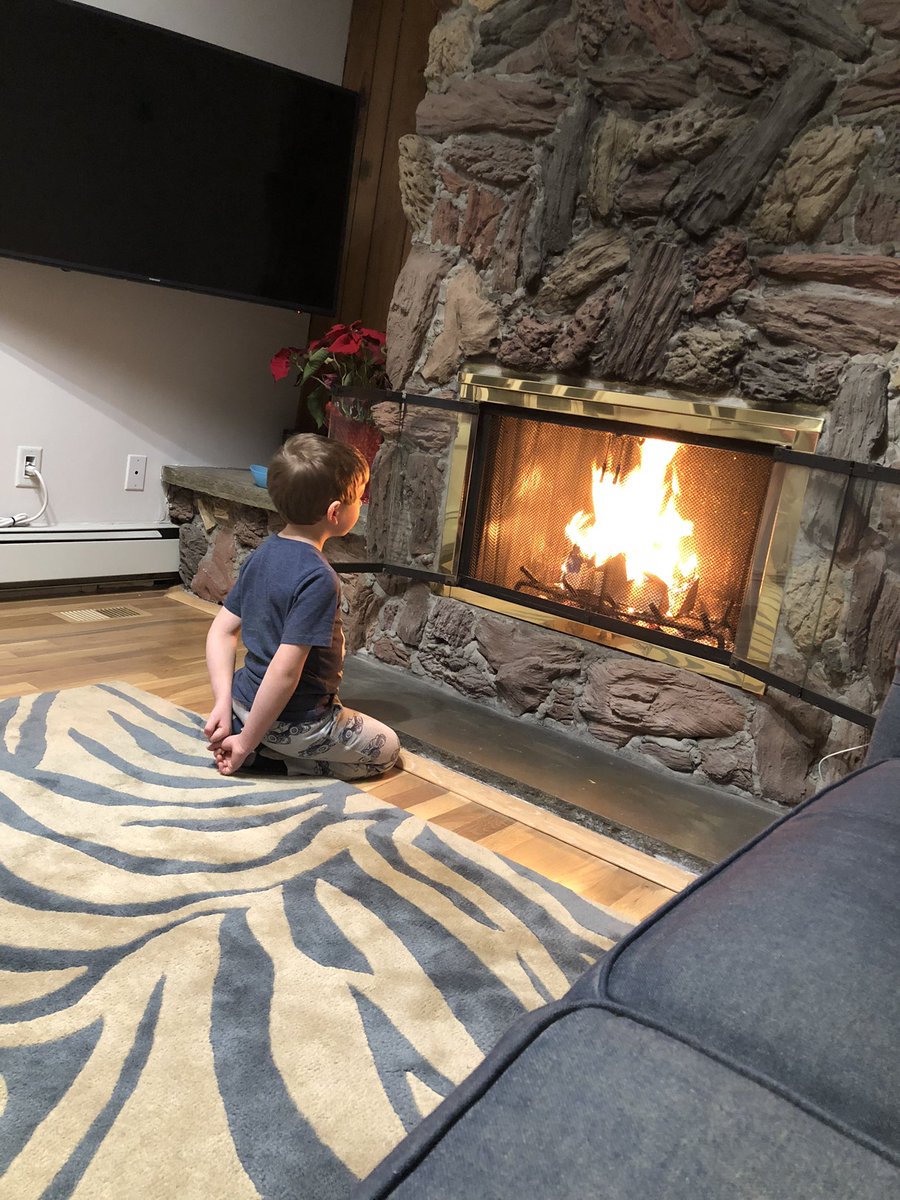 Ready for Family Movie Night after we #GotOutside playing in the snow with new neighborhood friends