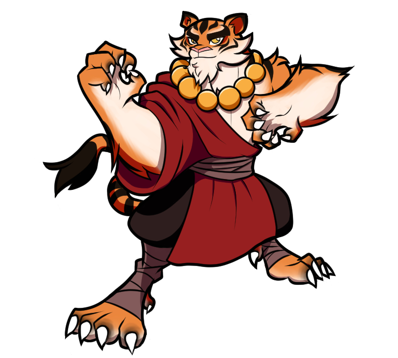 HeyitzMick's tweet photo. Hey, sorry I missed #FanartFriday. I took December off to relax, so, no fanart this week, but I still want to upload something, so here's my Laonin (reflavored Leonin) Ascendant Dragon Monk , Renshu, I briefly(temporarily) played during my regular #dnd5e campaign. #YearOfTheTiger https://t.co/h7bk51HnpL