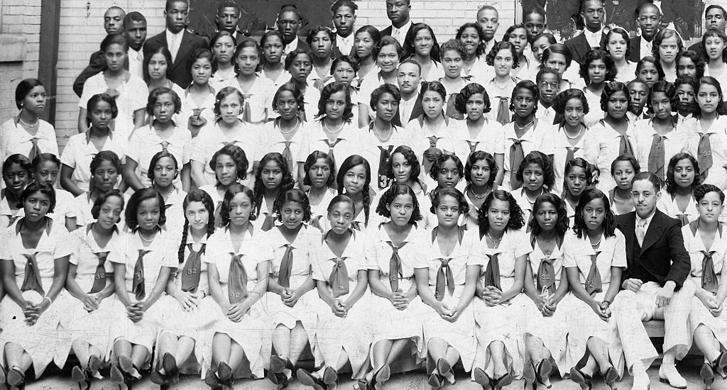 RT @AmerikaInBlack: Baltimore Maryland (1932). Students at Frederick Douglass High School, the second oldest high school for Black people in America, formerly on Calhoun & Baker Sts. https://t.co/bU4ho6LbEO