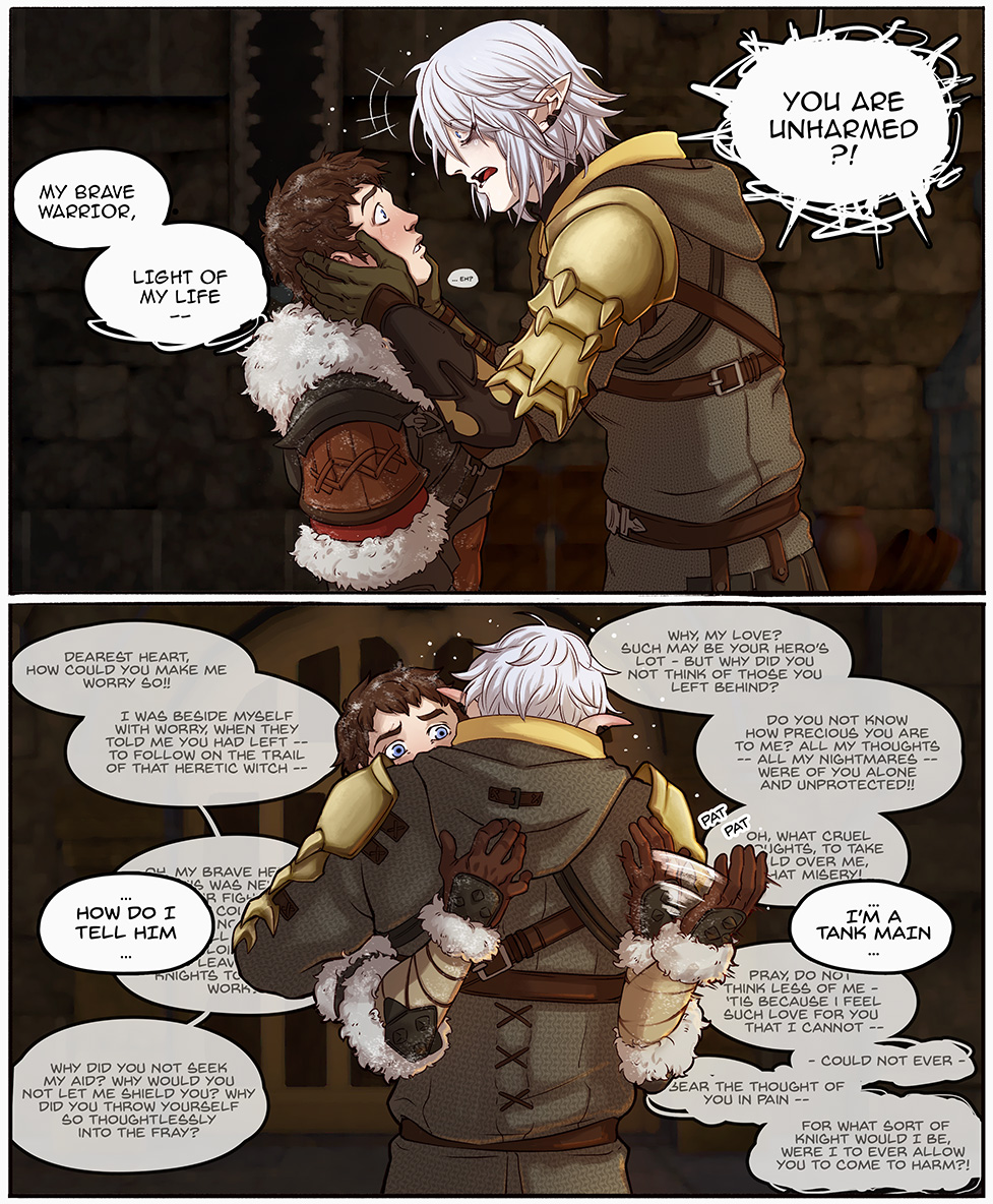 he cares a Lot.

#ffxiv #ffxivart #haurchewol