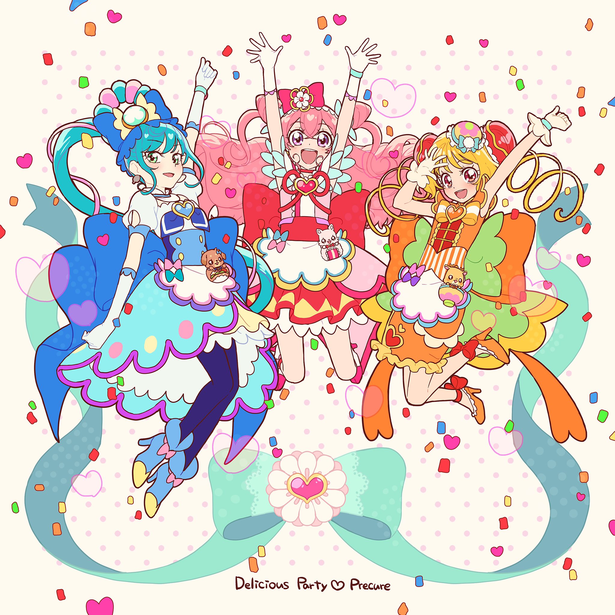 油布 発表されました デリシャスパーティ プリキュア のキャラクターデザインを担当しております 子供の頃からずっと大好きなプリキュアシリーズにこういった形で携わることが出来るなんて本当に夢みたいです 何卒宜しくお願いします