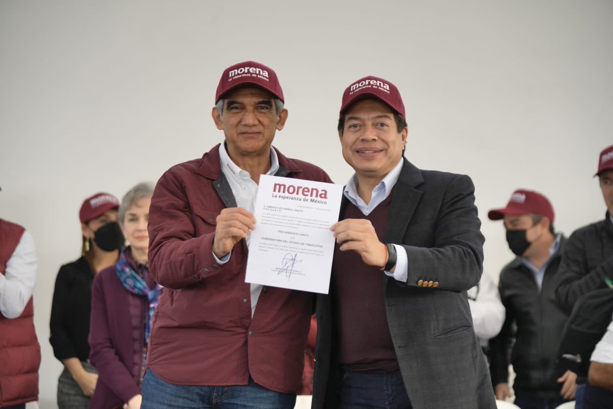 mario_delgado's tweet photo. Estamos muy contentos de que @Dr_AVillarreal encabece nuestro proyecto en el estado. Es un hombre honesto que tiene una gran trayectoria trabajando en favor del pueblo y de la #4T. 

¡Tamaulipas será parte de este proceso de transformación que está viviendo todo el país! https://t.co/3x40u6MlUC
