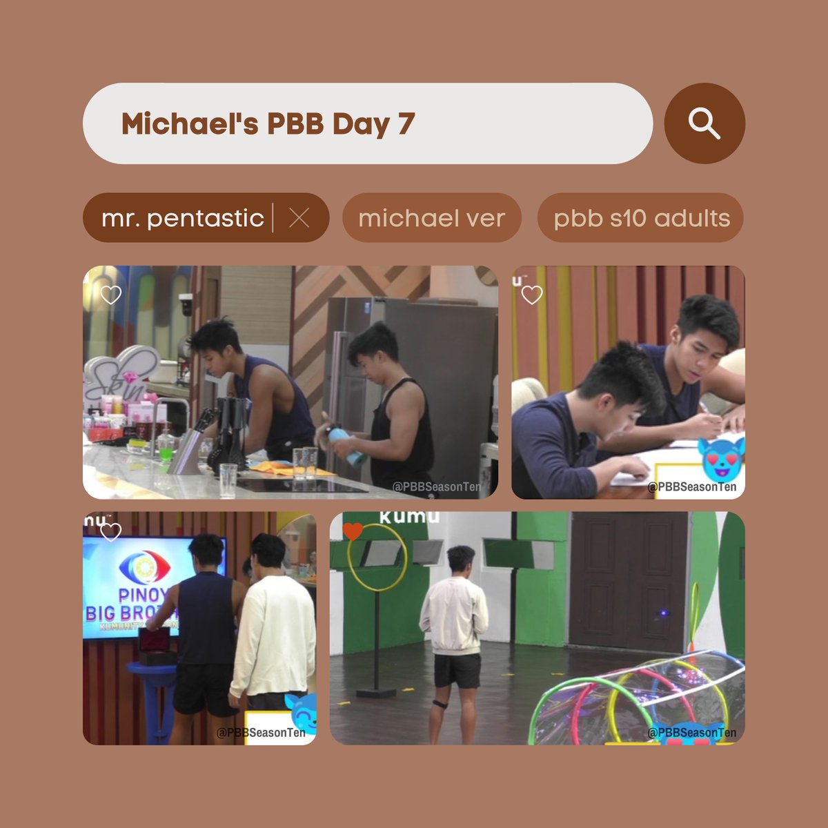 TeamMichaelOFC's tweet photo. DAY 7 ✅

The game is on as the housemates woke up and saw a box that contains the HOH medal. Today, they also finalized their program for their first Kumu jamming night. Before the day ended, Michael did his drone challenge, and hopefully, he did well. You got this, Michael! https://t.co/eZaKO9H4R6