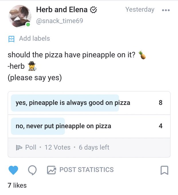 I&rsquo;ve said this before and I&rsquo;ll say it again. The only sweet topping that belongs on pizza is CUM 🤨 https://t<a href="/tag/throne"class="tags"><span>#throne</span></a><a href="/tag/wishlist"class="tags"><span>#wishlist</span></a>