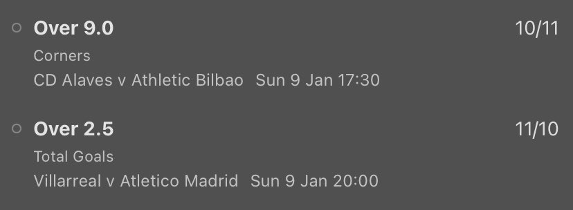 🇪🇸 SPANISH DOUBLE 🇪🇸 

Best odds on BET365
