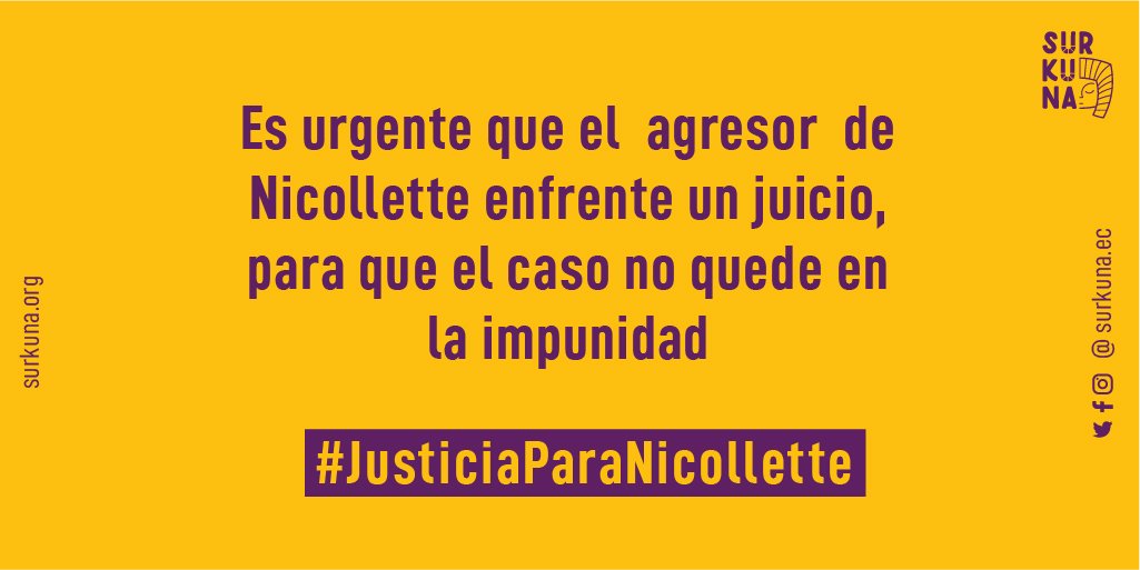 DDHH_Alianza's tweet photo. Cuando Nicollette fue a denunciar en Fiscalía la agresión sexual que vivió, le dijeron: “No puedes ingresar la denuncia porque no hay fiscal de turno”, “ tenías que llamar al 911”, “no tenemos patrullas ahora”. #JusticiaParaNicollette https://t.co/qZ81mykA96