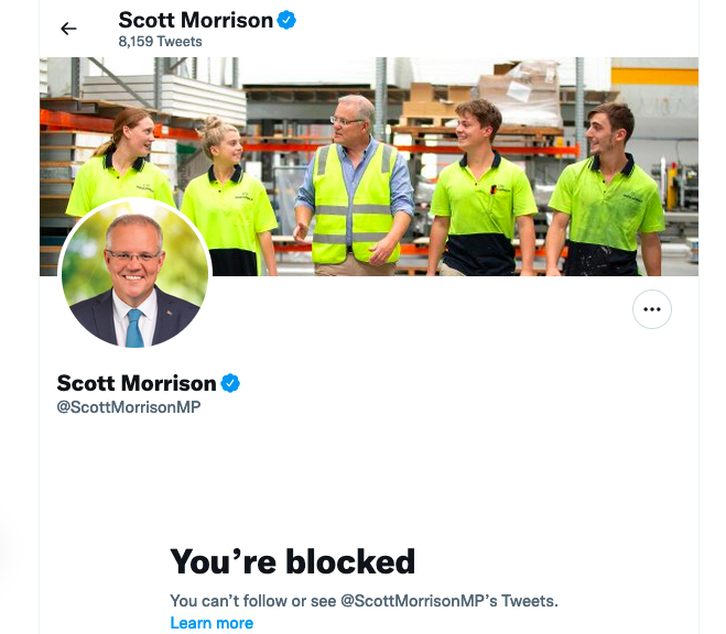 steveirons's tweet photo. @PeterWMurphy1 .@thepmo knows #hesnotprayingforme. #preyingonme? Nuh, #hesafool #AusPol2022 https://t.co/46UczDXWTq