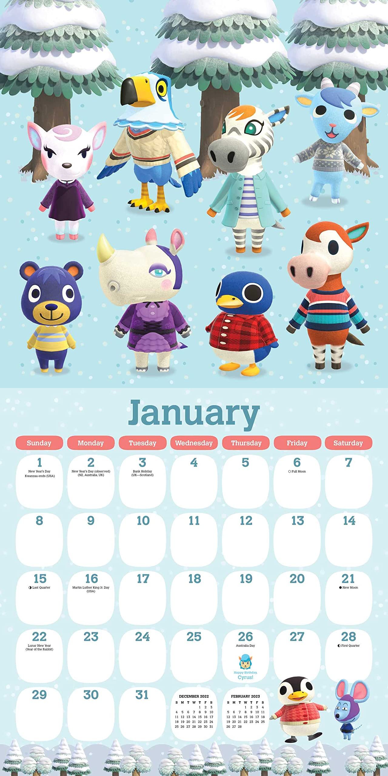 Acnl Calendrier 2023 Wario64 On Twitter: "Animal Crossing: New Horizons 2023 Day-To-Day Calendar  Is Up For Preorder On Amazon ($16.99) Https://T.co/S4Htwchgmd Wall Calendar  $15.99 Https://T.co/Ysx05Tdgs5 #Ad Https://T.co/Svjgycrqbg" / Twitter