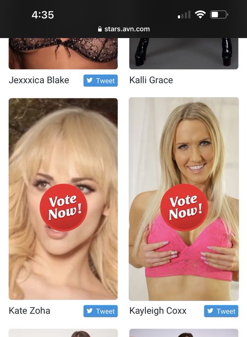 vote for @KateZoha for the #AVN @AVNAwards https://t.co/IwOShVqozt on #AVNStars under favorite trans