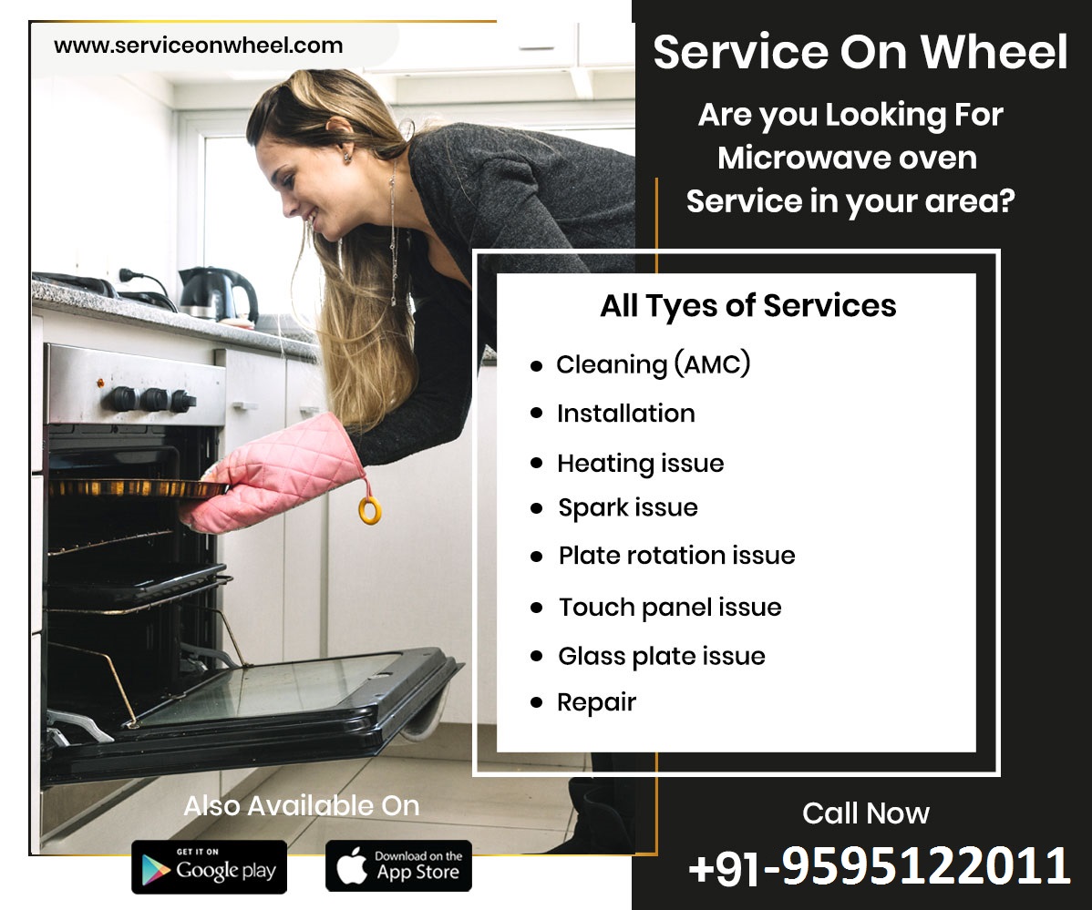 ServiceOnWheel_'s tweet photo. ❤️Just call us to repair Microwave Oven at your doorstep services. 
📣 ALL INDIA SERVICE
✅Book Now
Visit https://t.co/uuVFKOoNVg or 
Call us : 9595122011
Download Our App ⏩
https://t.co/avAIGk6mNF  
#microwaveoven #microwave #oven #microwavecooking #kitchen #homeappliances https://t.co/7wlSTmgxqg