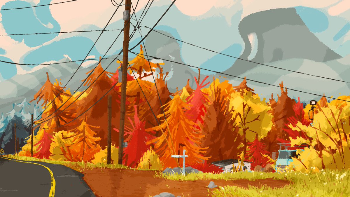 GutTheGoat's tweet photo. 🌲 NEW HAMPSHIRE 🌲
   💻 digital painting 🎨 https://t.co/FwkNvGpBRy