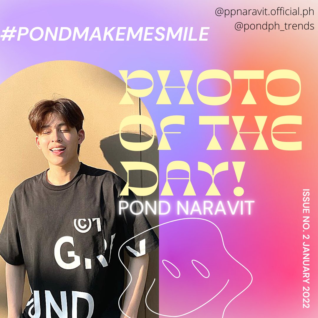 ppnaravit_ph's tweet photo. Start your day with something to smile from @ppnaravit
#PondMakeMeSmile
#ppnaravit #PangPond #ปังปอนด์ #gmmtv #ศิลปินไทย #ppnaravitph #pondphuwin #NeverLetMeGo #ปลาบนฟ้า #NARAVITized https://t.co/S6jsJZ7cA2