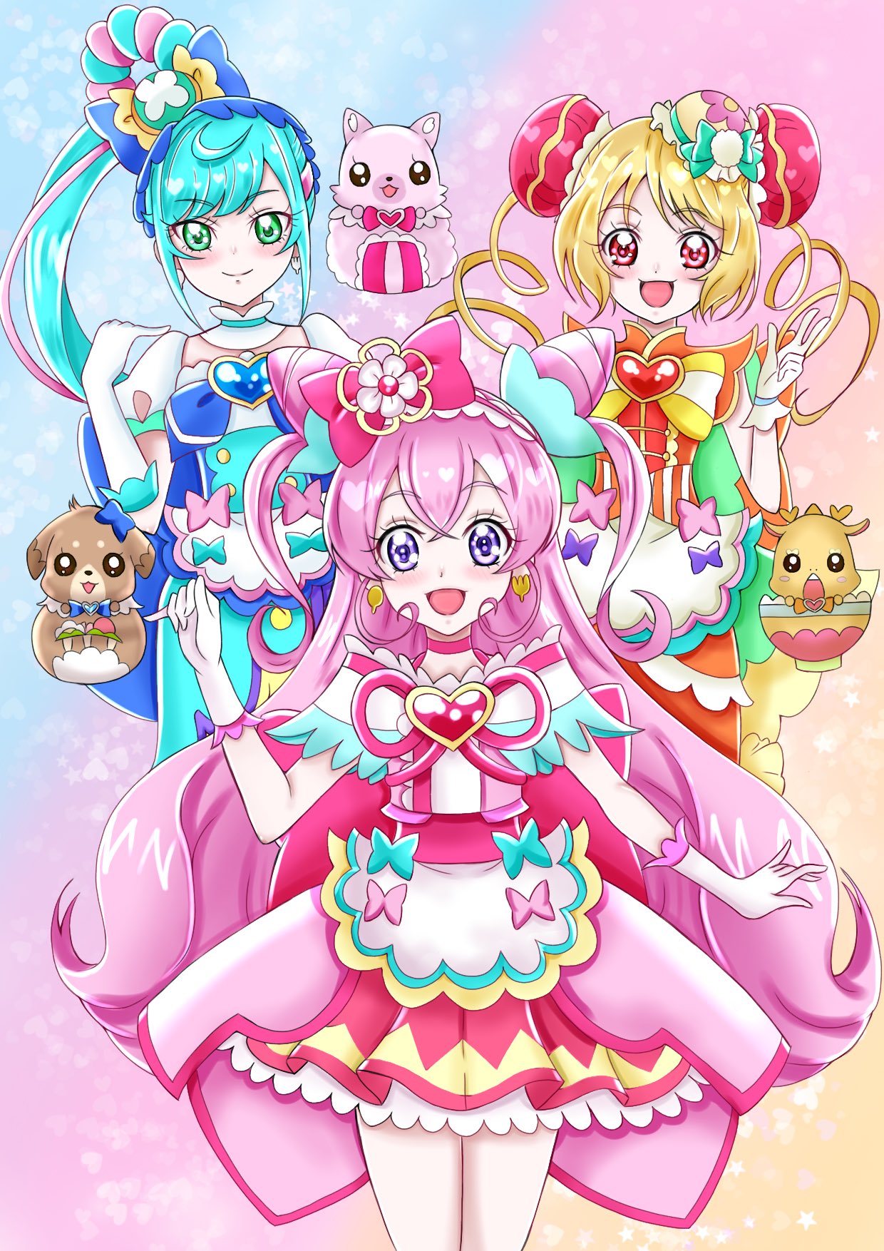 モリシタ やっと完成 デリシャスパーティ プリキュア可愛すぎる 楽しみだなぁ Precure プリキュア デパプリ T Co Aomj2xngmg Twitter