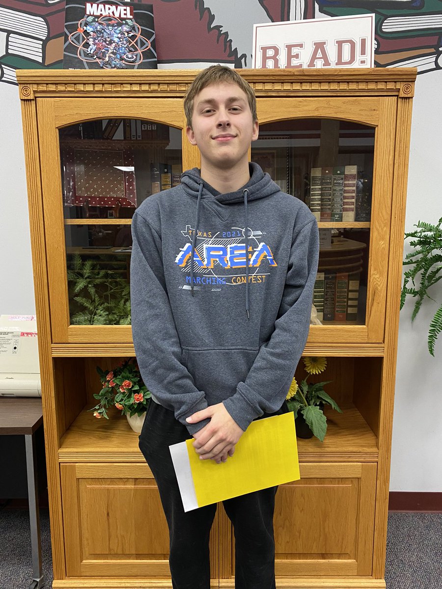 Congrats  to Jacob Vaughn for making the 5A All-State Band! He had to place first in his room. Jacob is the first trombone player, &amp; only the 4th RCHS student to make the 5A All-State Band. He will get to perform with the group in San Antonio next month at the TMEA Convention.