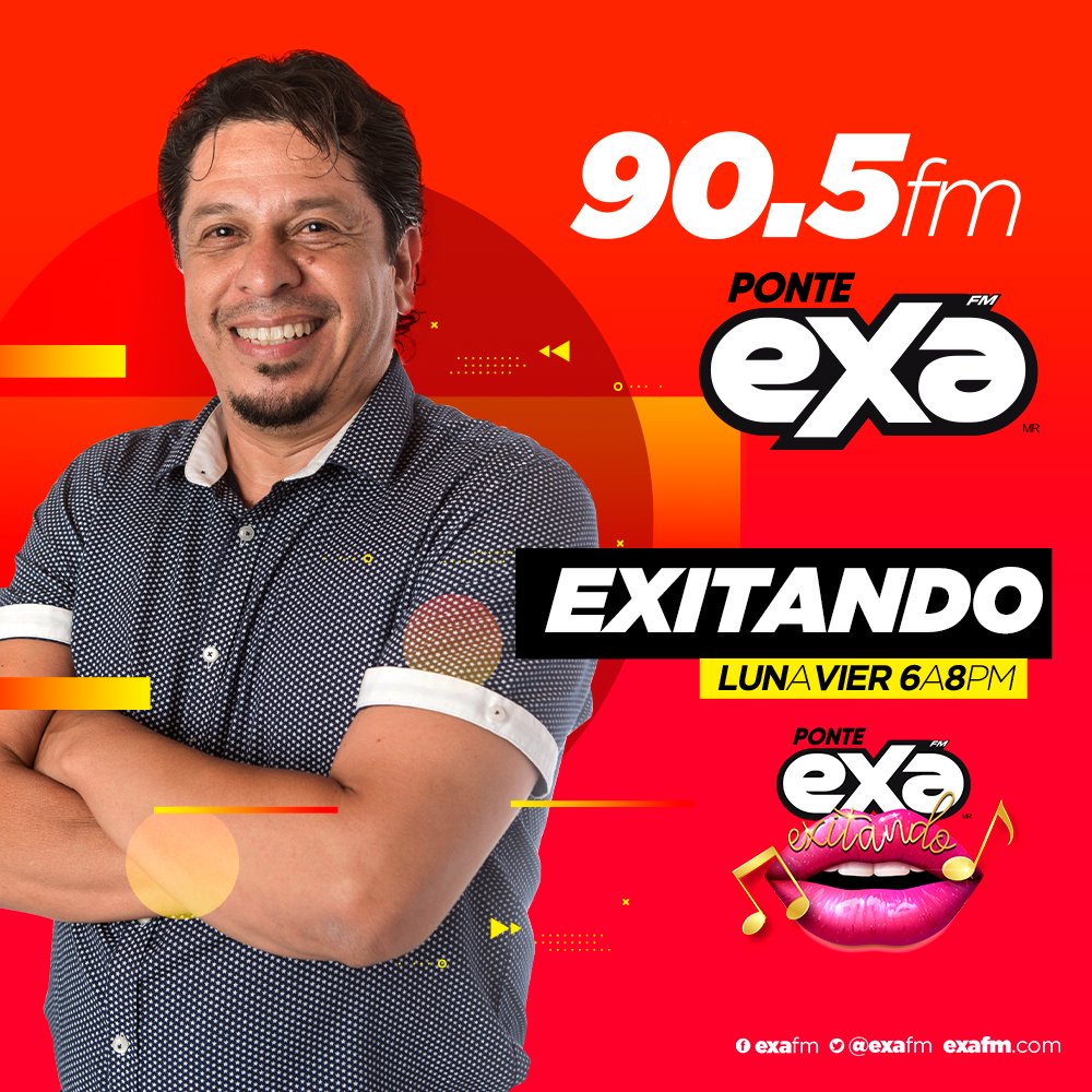 ExaAcambaro's tweet photo. De lunes a viernes ponte con el ritmo exacto, ya sea por la mañana o por la tarde, con la compañía de @armanvym y @HazelGaRo por el 90.5fm o https://t.co/ZU500IrgDY
#exaFm #exa905 #exaAcambaro #EnTodasPartes #Adiccionate #exitando #PonteCubreBocas https://t.co/C1D9wLJjSu
