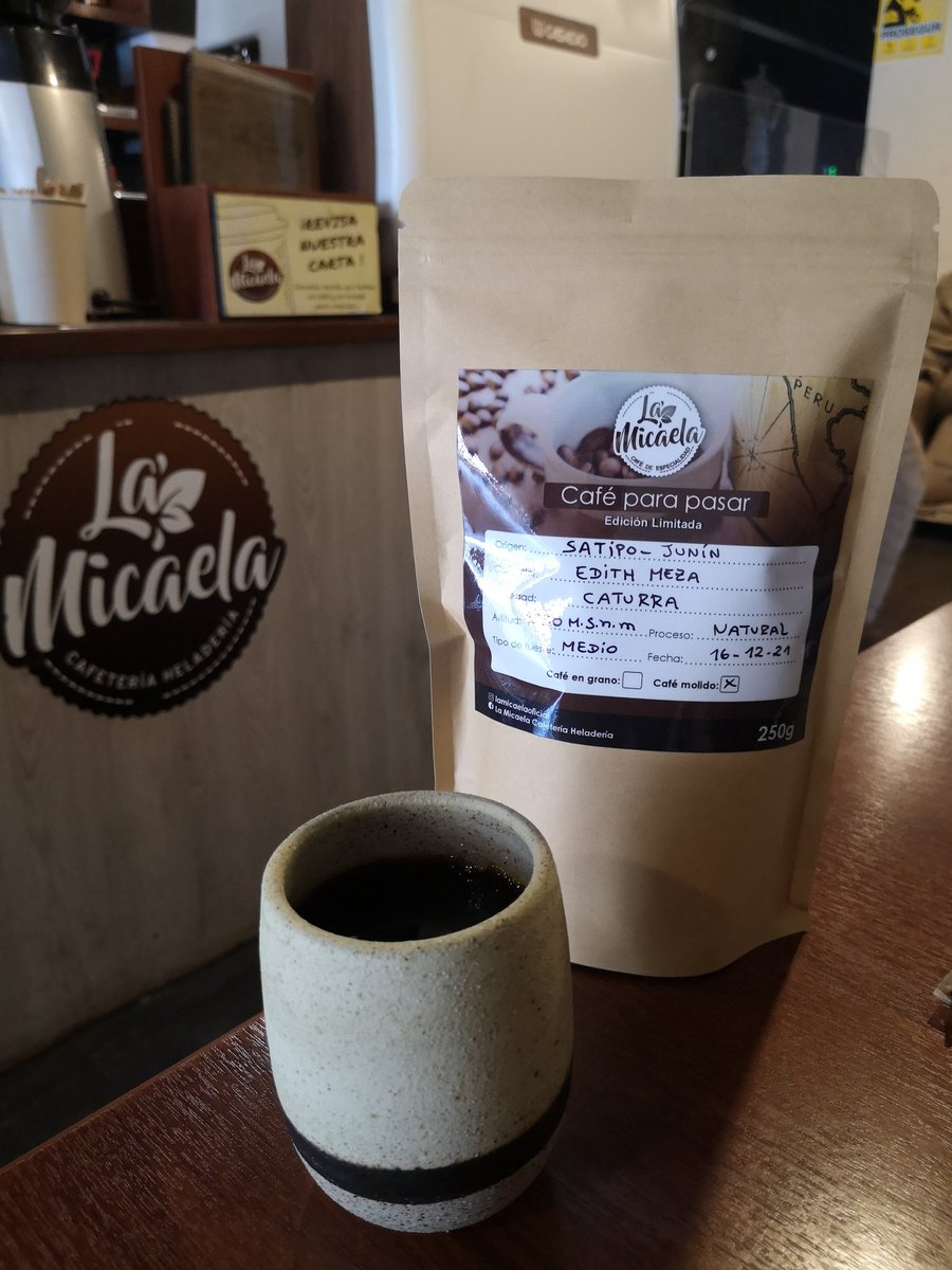 cafelabpe's tweet photo. A los amigos que están pensando en conseguir nuestra agenda cafetera 2022 en La Micaela, la 1ra cafetería de especialidad en Comas, les pasamos el dato que además cuentan con un nuevo café de Satipo de @FincaTasta ☕ Más info 991 191 702.📍Av. Micaela Bastidas 908, #Comas https://t.co/9DY3VKBXan