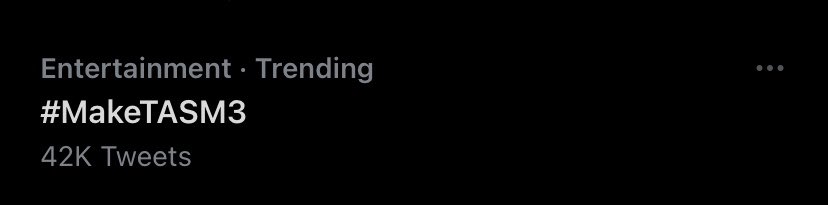 UICrazy_'s tweet photo. Hey @SonyPictures @Marvel look what’s trending..#MakeTASM3 already!!! https://t.co/hHi3XoesCB