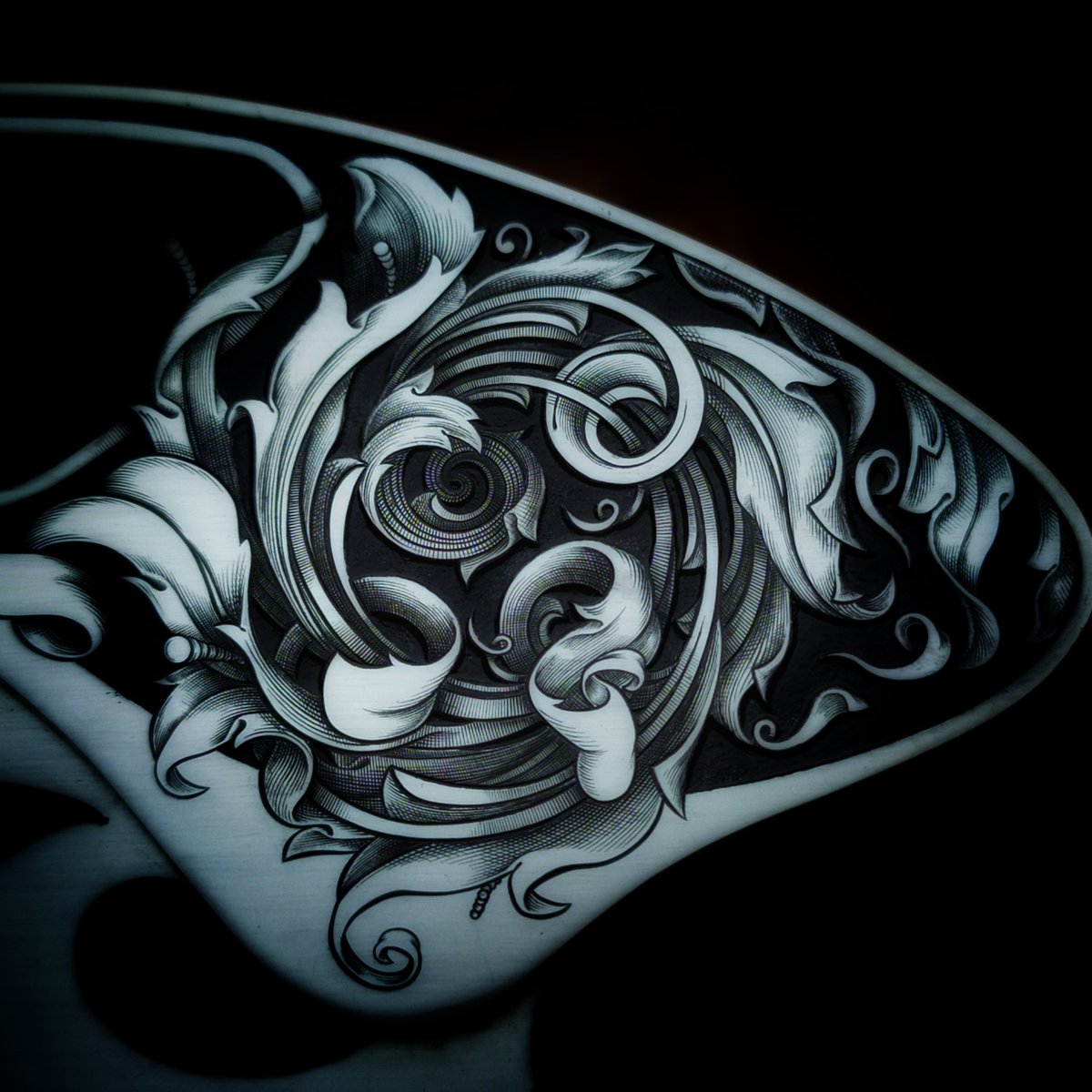 Rau_engraver's tweet photo. 💥NEW drop!! 💥

This is a macro view of a section of the "Homeostasis" NFT. The birth of a great dream brings its own light, but we know that the shadow observe us closely.

https://t.co/nmmwjxgB8j

#PolygonNFTs #NFTCommunity #nftcollectors  #NFTartist #NFTs https://t.co/4yYr2LcgmT