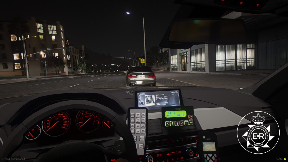 MESRP_9221's tweet photo. Coming to the end of my shift in #XT14, caught a speeder going 30mph over the speed limit. Worst of all he was driving with excessively tinted windows, at just past 12pm. Easily could of had an accident, luckily we caught him beforehand. #fatal4 #fictional https://t.co/GgNSSOOxpR