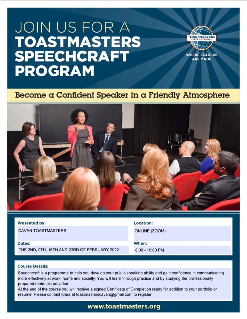TM_Cavan's tweet photo. #cavan #ireland #whereleadersaremade #cavantoastmasters #toastmasterscavan #toastmastersinternational https://t.co/OI1t9mELAB