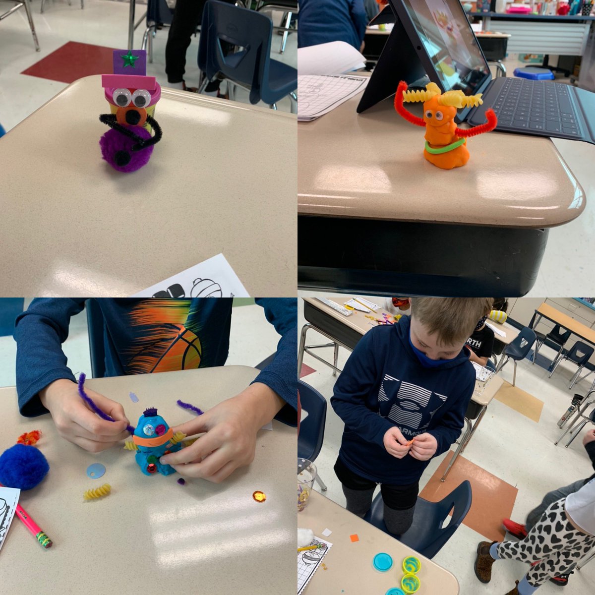 MrsKrivosh's tweet photo. It’s a win when you plan a lesson about snowmen, and then it snows on that same day! 👏🏼 https://t.co/ANK30TYrAS