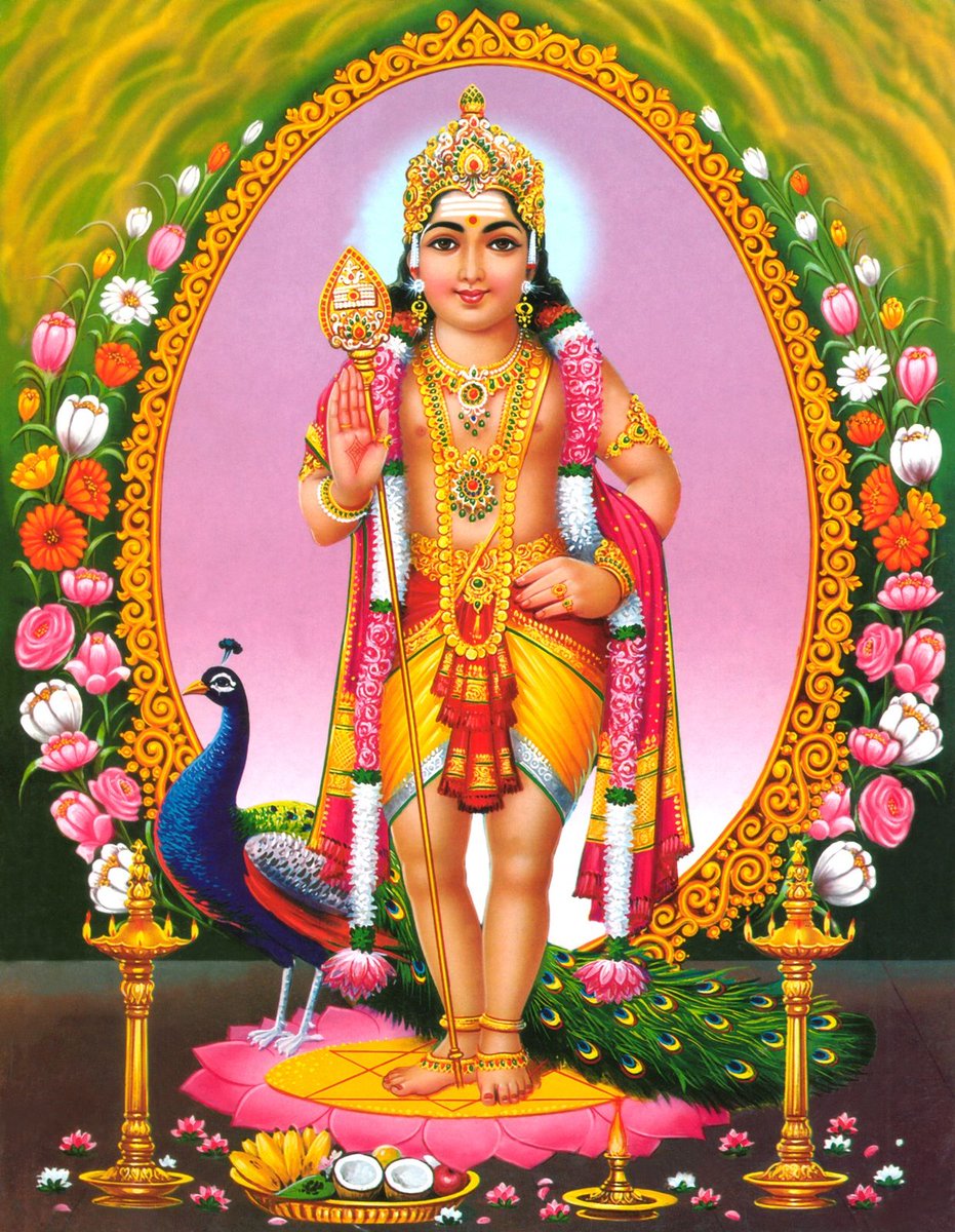 Lord Murugan's ideology is treating everyone equal, 
like sun shines evenly across earth, without any discrimination.

His symbolism is peacock, which has multi-colored feather.

Peacock is Indian national bird.

Whether #Joker_Modi is for treating everyone equal? https://t.co/iTpsIsQoTG