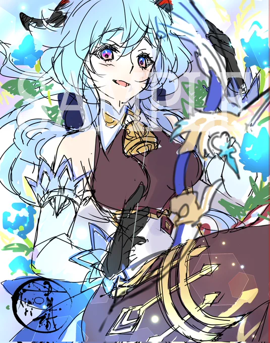#Skeb #Commission #有償依頼 skebリクエスト21【ラフ】 原神 甘雨  1月作業のご依頼を少しずつ始めております!お待たせして申し訳ございません  今年最初のskebリクエストは原神の甘雨ちゃんです!ちょうどガチャ復刻だし!祈願も込めて…まさか鍾離先生と一緒になるとは思わなんだけど。