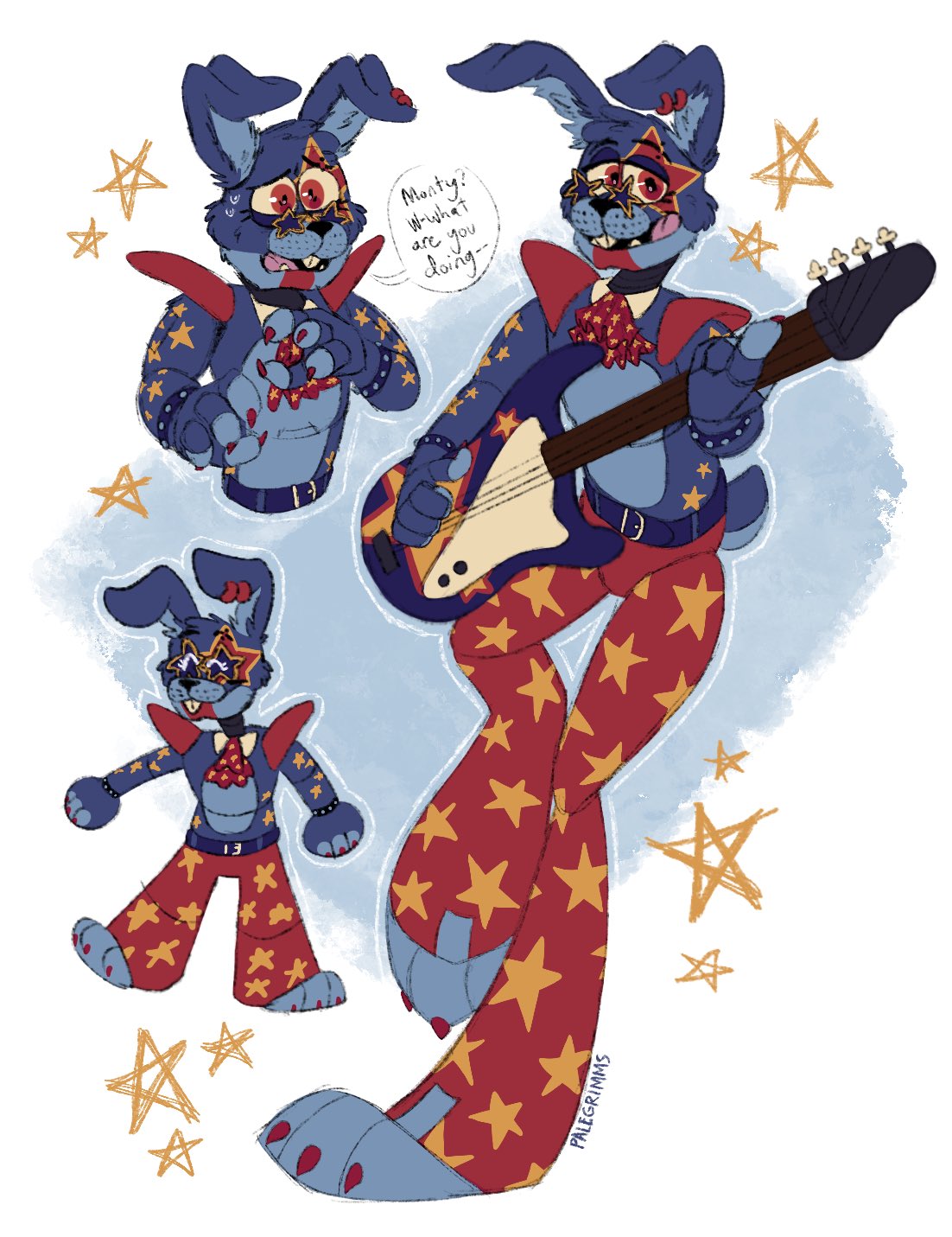 Glamrock Bonnie art