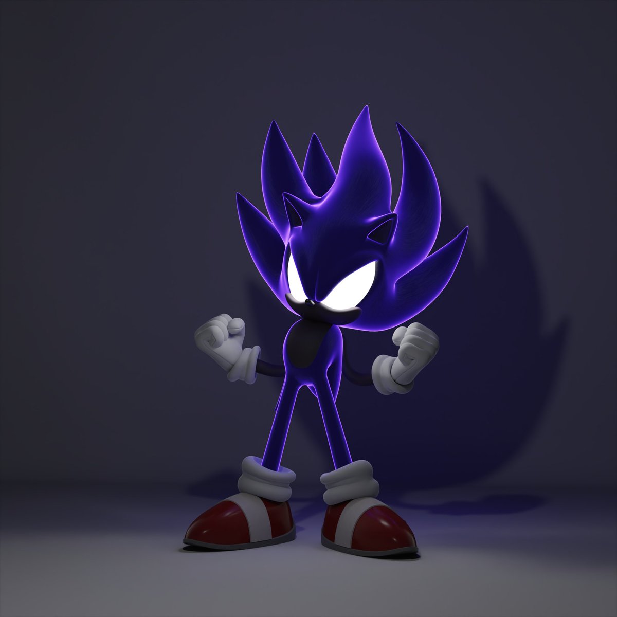 A new render of Dark Sonic!