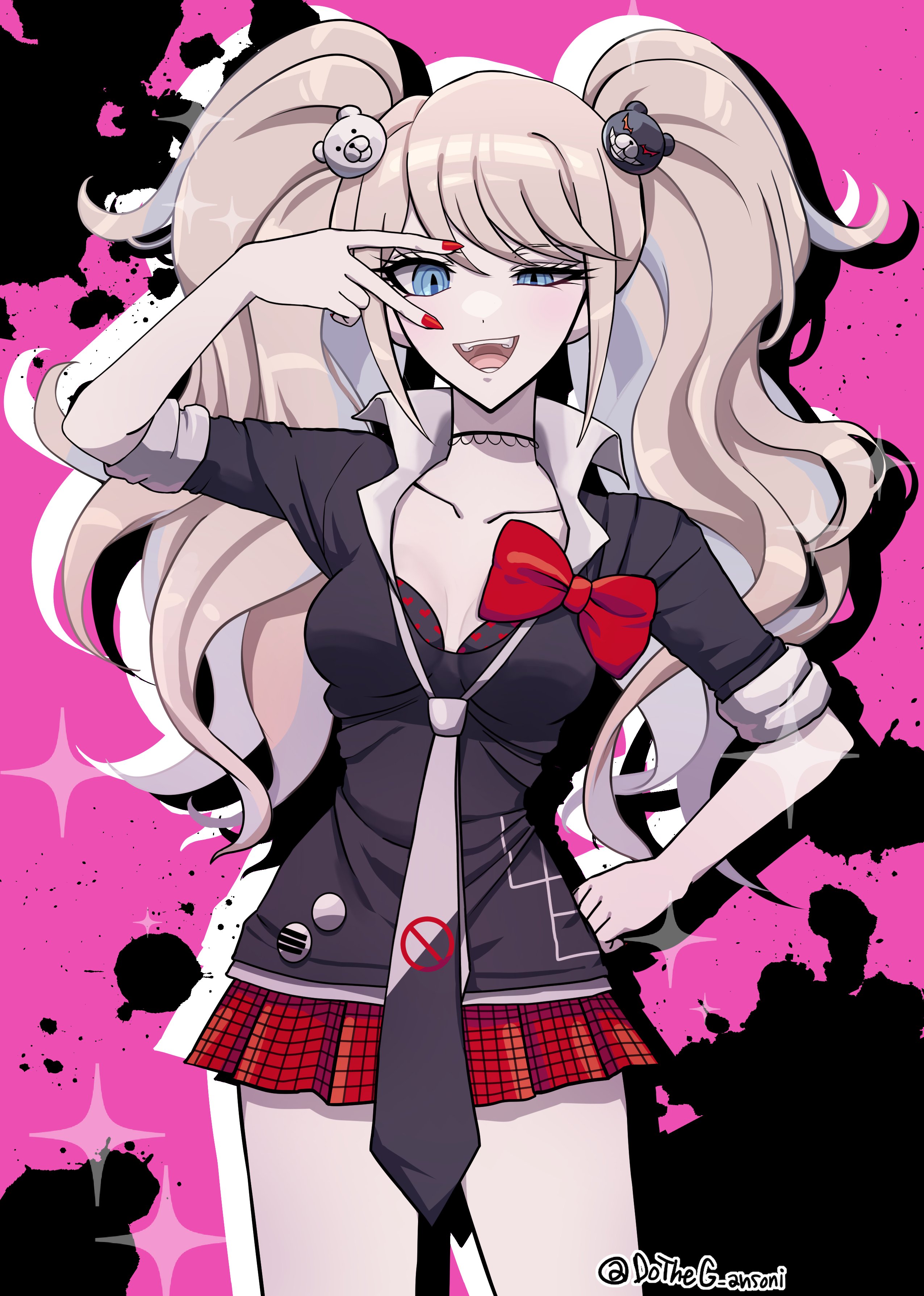 ダンガンロンパ 人狼イラストカード 江ノ島盾子 戦刃むくろ