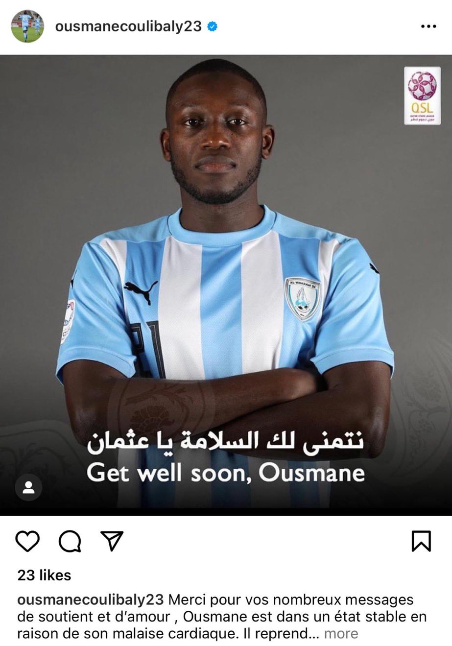 عثمان كوليبالي لاعب الوكرة