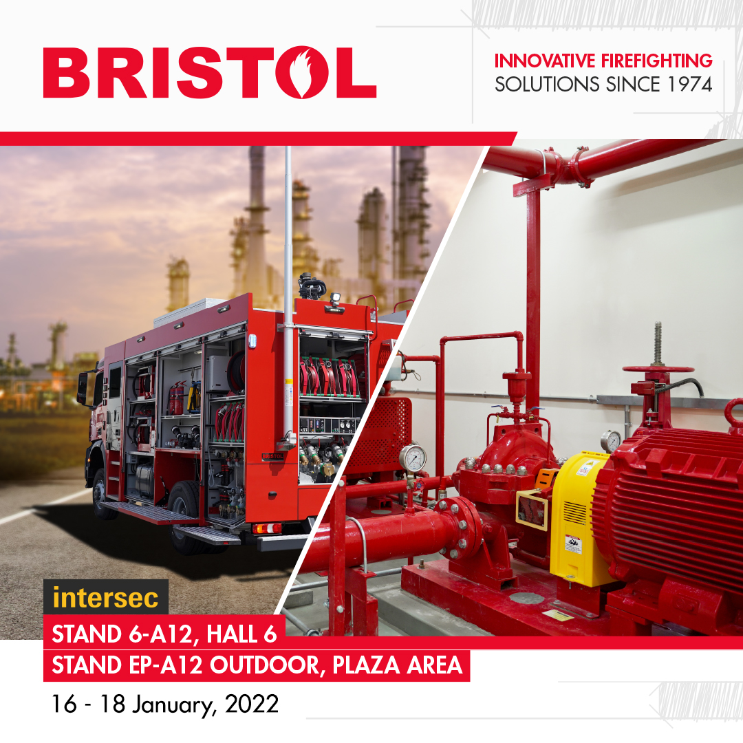 BristolFireEng's tweet photo. 1 week to go! See you at #Intersec2022 from 16 – 18 January, 2022.

Don’t forget to visit our Outdoor Stand EP-A12, Plaza Area and Indoor Stand 6-A12, Hall 6 at Dubai World Trade Centre, Dubai, UAE.

#Bristol #BritolFire #BristolVMD #firefighting #fireprotection #intersec https://t.co/H3lBlvSdsT
