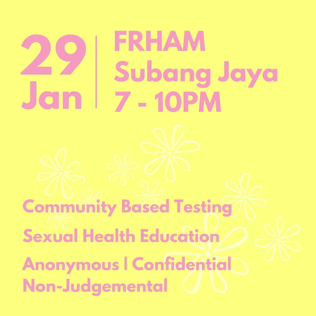 PTFMalaysia's tweet photo. Are u guys working during days and didn't have time to get tested ? Let's book your slot with us now. It's anonymous STI screening. These are our date, location and time slot. 

Booking at link below ⤵️
https://t.co/ymrZYwmh6w https://t.co/6XH2VbSPkE