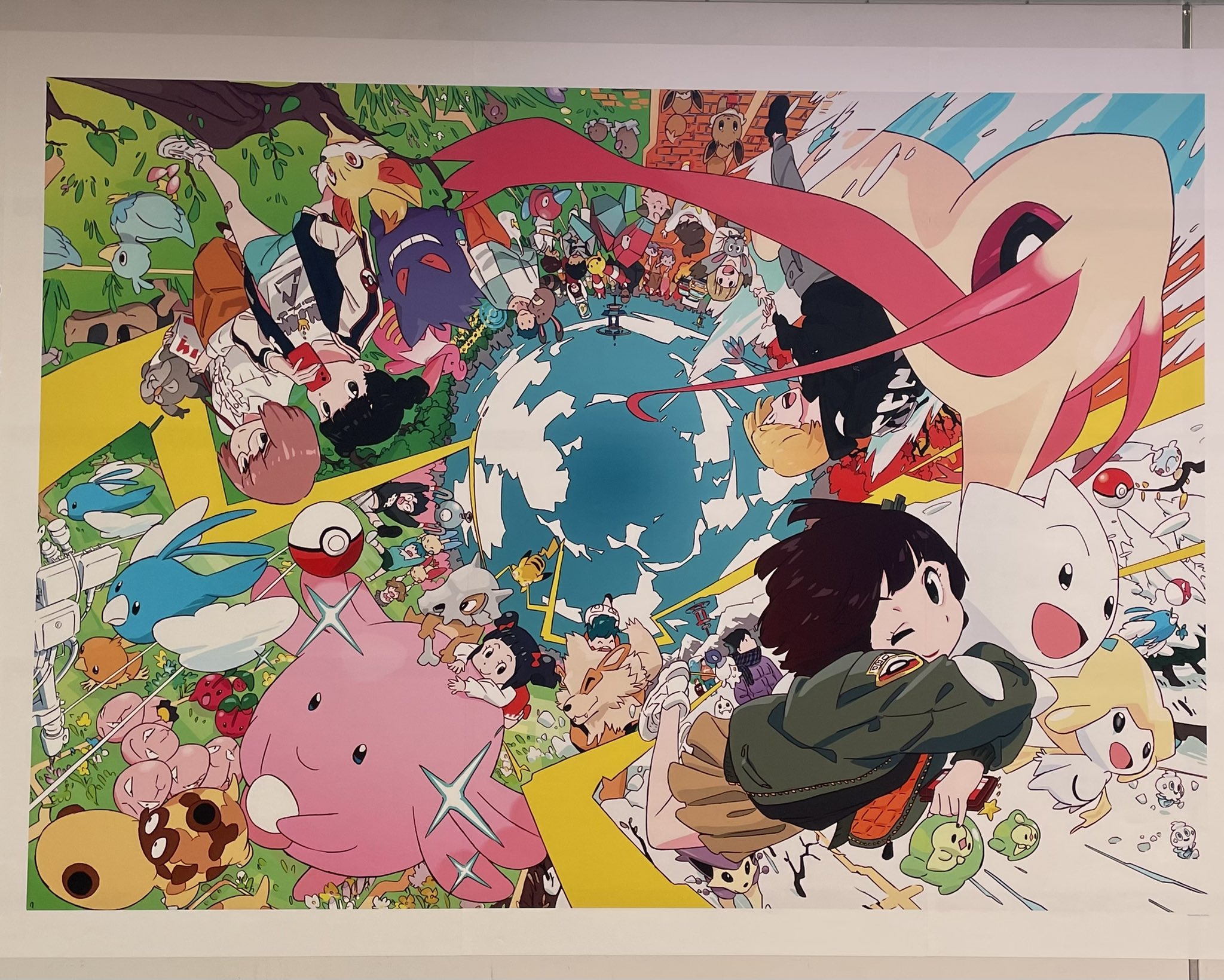 大神サイちゃん 梅田駅 ポケモンgoの広告 可愛すぎーーー T Co Yc6t7ox6b7 Twitter