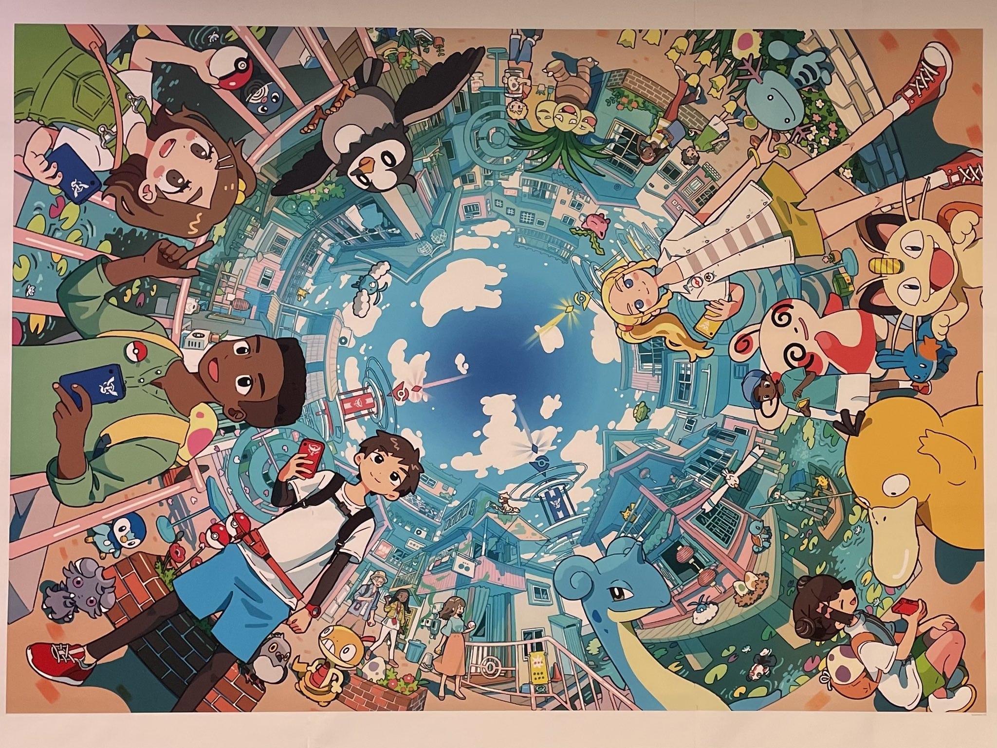 大神サイちゃん 梅田駅 ポケモンgoの広告 可愛すぎーーー T Co Yc6t7ox6b7 Twitter