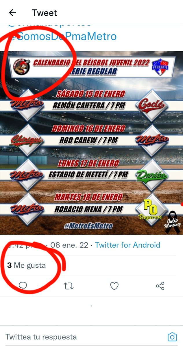 <a href="/MetrillosC8/">METRILLOSC8</a> <a href="/PMetro_oficial/">Panama_Metro-oficial</a> <a href="/FedebeisOficial/">Fedebeis Panamá</a> <a href="/tvmaxdeportes/">TVMAX Deportes</a> <a href="/SomosDePmaMetro/">SOMOS METROPOLITANOS</a> Soy <a href="/PanamaMetroC8/">PanamaMetroC8</a>  #NO metrillo