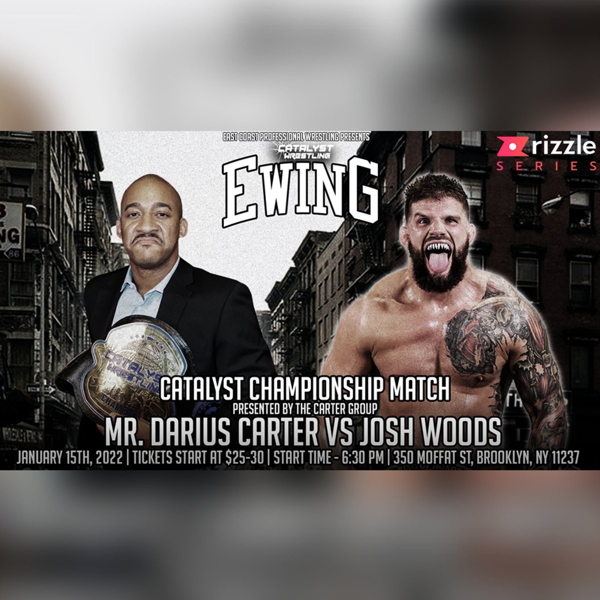 CatalystWrestle's tweet photo. With the NWA and ROH Pure Champions on the card, you know our champions are gonna show out on January 15th!

Tickets still on sale: https://t.co/7VP1VZwmz9 https://t.co/Xucbc20qR6