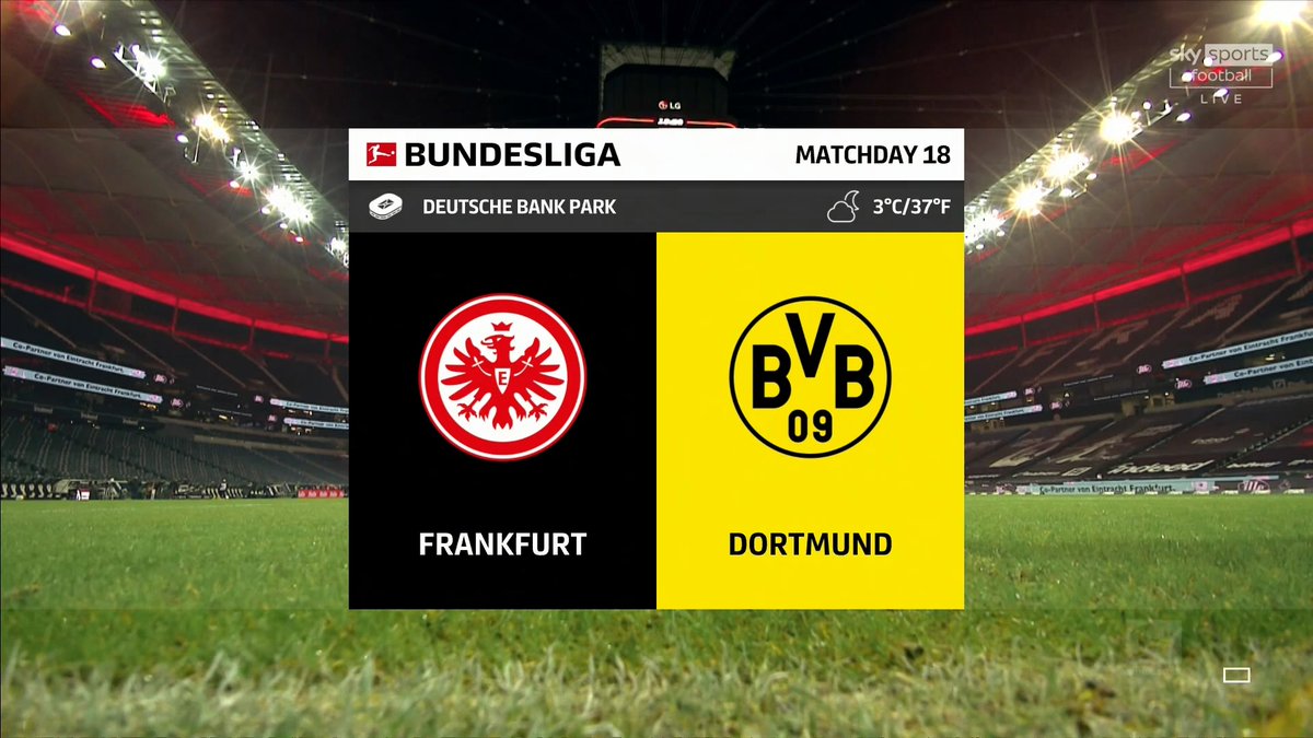 Full match: Eintracht Frankfurt vs Borussia Dortmund