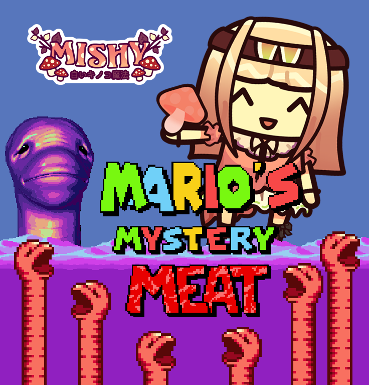 mishyVT's tweet photo. Currently streaming Mario's Mystery Meat - A SMW rom-hack by Eminus... this one's gonna be a doozy~
Come laugh at the Vinesauce memes with us!! #mooshyLIVE
π https://t.co/JiWBEVNRmq π₯© #ENVtuber https://t.co/iDiG2JJcNz