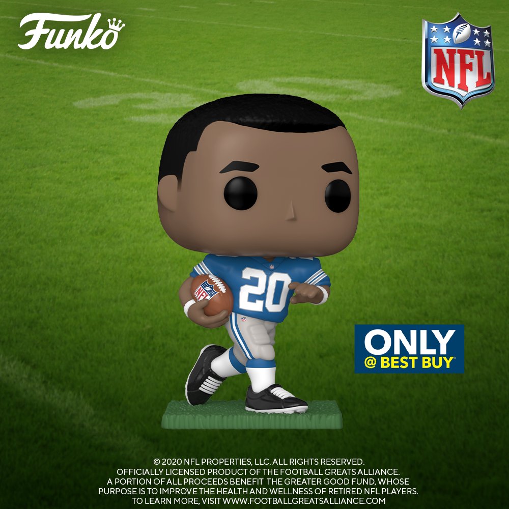 BarrySanders's tweet image. Today we thank @OriginalFunko @EASPORTS_MUT and @BestBuy - Love that 'Lil Barry is available only at Best Buy and if you buy @EAMaddenNFL you got me!
Repost with #SandersSponsors2022 for your chance to win a signed @PaniniAmerica card - @Lions @NFL