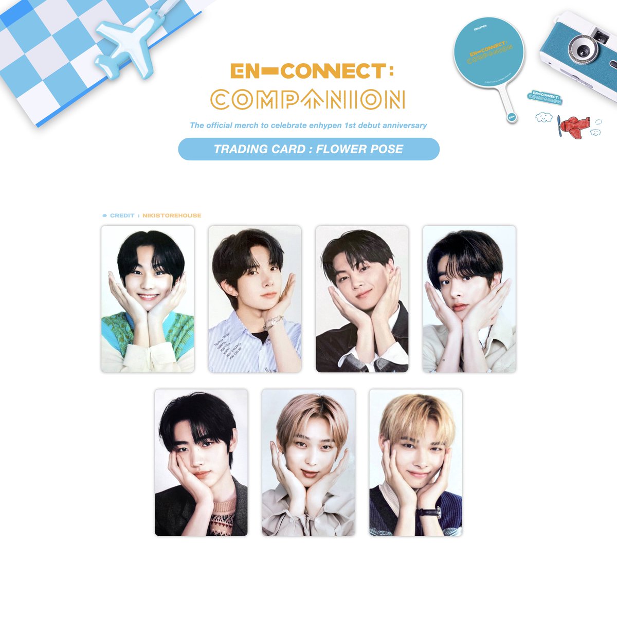 엔하이픈 엔커넥트 트레카 ENHYPEN Merch Photocard List En- Connect