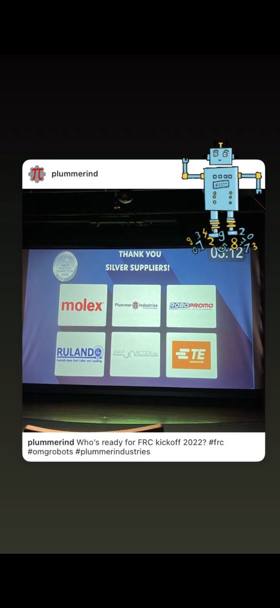 FRC2377's tweet photo. Today was the 2022 FIRST FRC Kickoff of Rapid React!￼

Today after the broadcast we went back to CHS to work on C Company’s Game Strategy.

This game is going to be fun to play!

#FRC2377
#CCompany
#OMGROBOTS
#FIRST
#FRC
#RapidReact
#PlummerIndustries
#FIRSTChesapeake https://t.co/HgPNEVFsL4