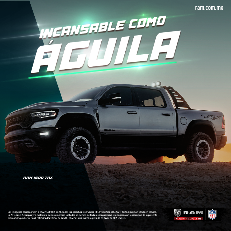 RAM_MX's tweet photo. ¿Quién se lleva el clásico en el juego de hoy? 😎👊🏼
❤️ Incansable como Águila
🔁 Nación de la Estrella Solitaria
https://t.co/HDsGr7NlO6
#RAMconlaNFL #ATodoConTodo