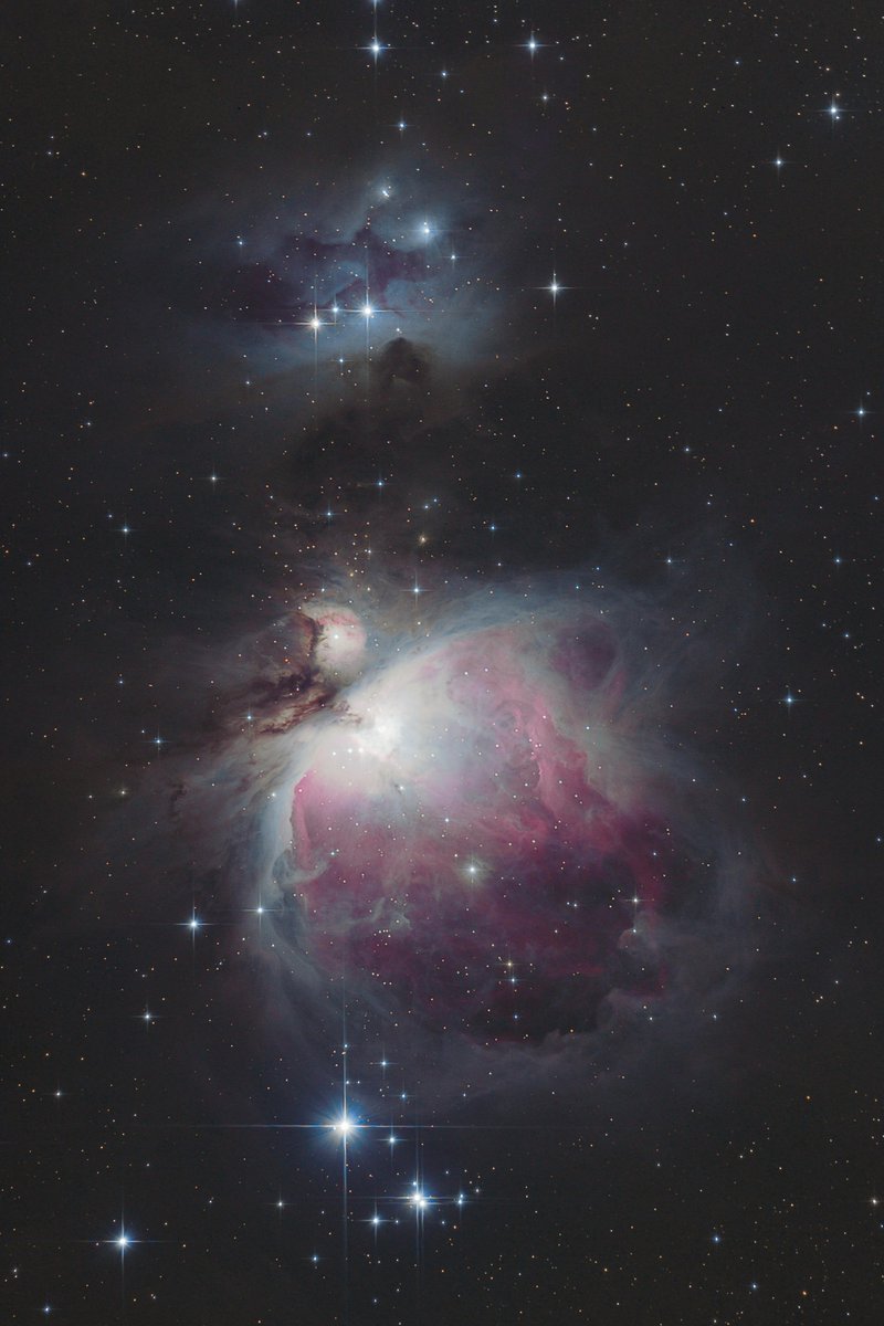 M42 - The great #nebula in Orion shot from my front yard