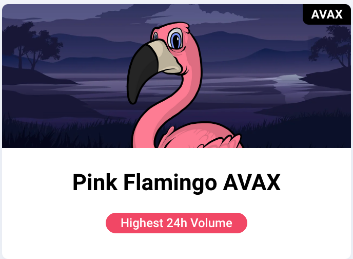 FTMFlamingo's tweet photo. Gm mingos! What a year we have planned for you all! Lots of details to be shared this week ; )

Huge shout to @NFTKEY and all you Mingos buying Mingos on both $AVAX &amp; $FTM. Considering the major market dip rn WHAT AN OPPORTUNITY to be sweeping floors. Just sayin.. https://t.co/YRKnRdWdvp