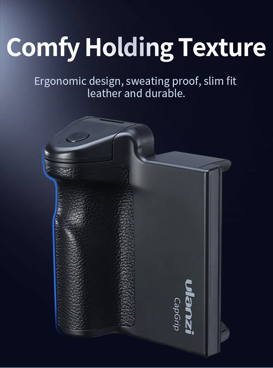 angle_chic's tweet photo. Ulanzi CapGrip Smartphone Handheld Selfie Booster Hand grip Bluetooth Remote Control Phone Shutter for iPhone Android Phone
US $12.95 - 25.80
⭐️⭐️⭐️⭐️
4.8
194 Reviews
502 orders
Free Shipping 
https://t.co/8CRb5XmIan https://t.co/ES7dADPhbB