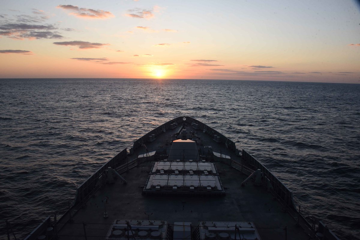Sunrise at Sea

#SundaySynergy
#NationalService 
#NavyPride #NavyReadiness