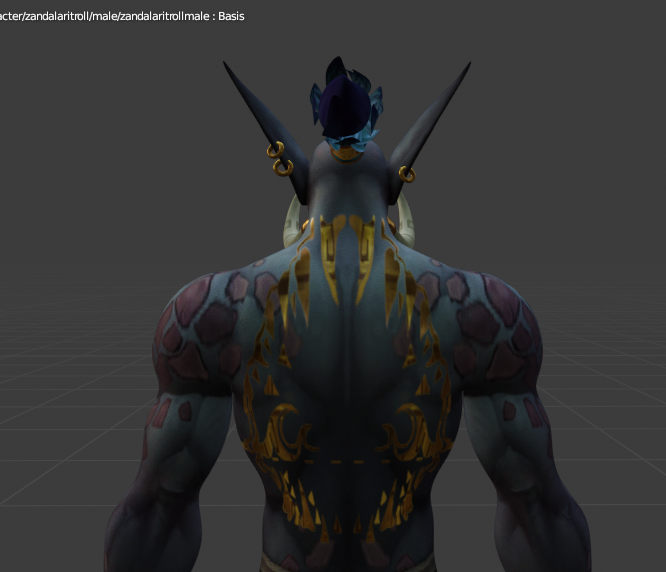 ZandalariSea's tweet photo. Taking a break from my Amani to make an edit of my Zandalari! ft. that awesome shark jaw tattoo I've had in my head forever,,
#WoW #modeledit #zandalari #Janukai #Blender3d https://t.co/egkXvLfSNS