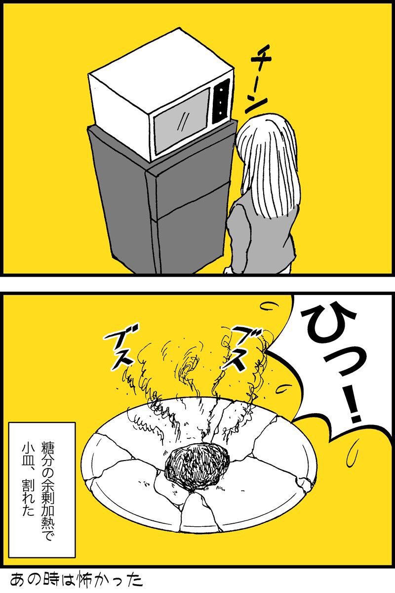 過去作電子レンジの怖かった話 